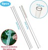 6 Pack Replacement Straws for Stanley 30 40 Oz Adventure Quencher Travel Tumbler gallery