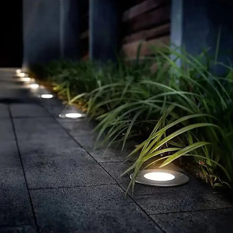 1W-48W LED Underground Lamp Uplighter Outdoor Garden Path Floor Inground Light gallery