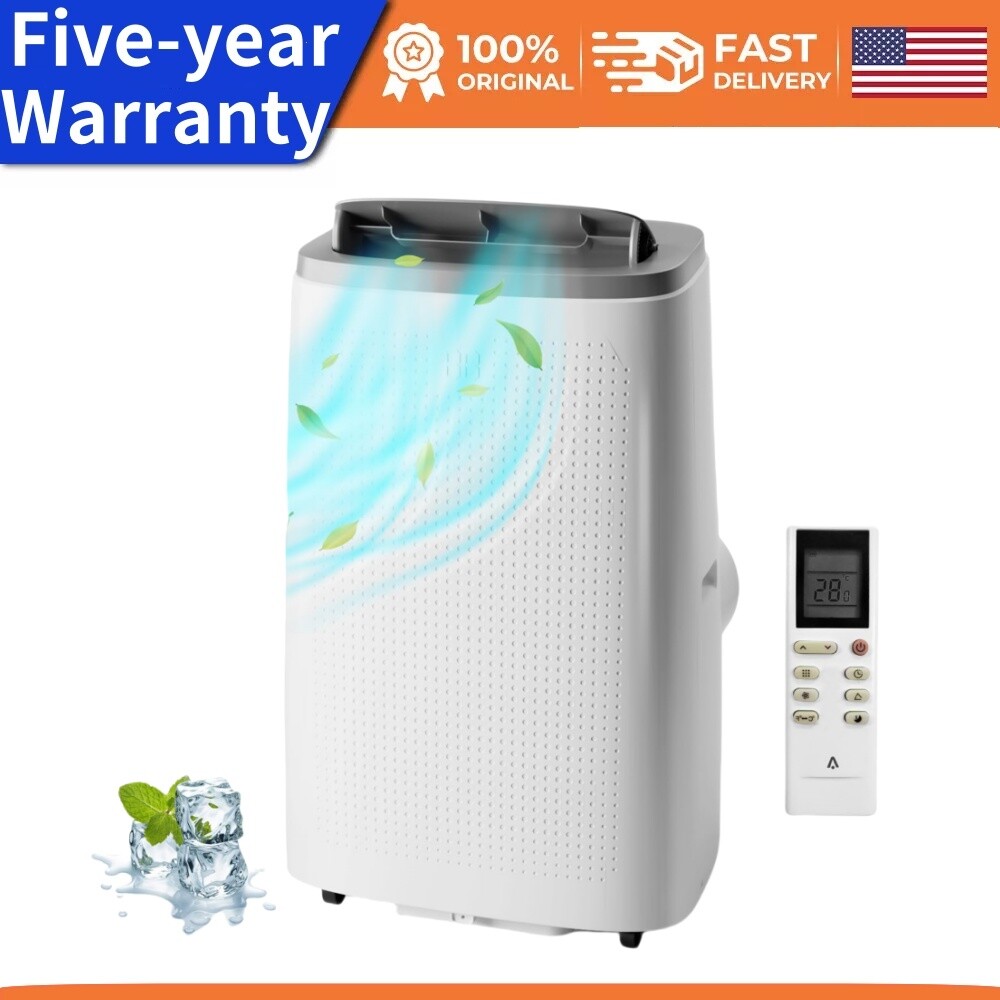 Portable Air Conditioner 14000 BTU for Rooms up to 750 Sq. Ft Dehumidifier Kits gallery