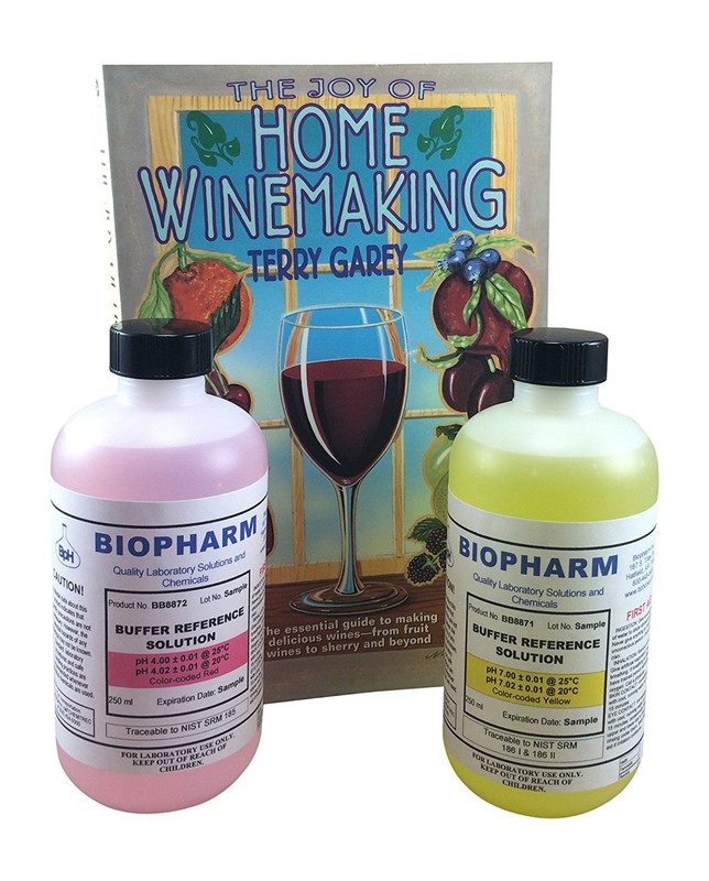 Biopharm Buffer Calibration Solution (4) each 8oz bottles pH 4, 7, 10, and ES gallery