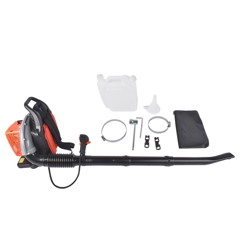 Leaf Blower 63CC 2-Stroke Backpack Gas Powered Blower 6800r/min Max. Speed 3hp gallery