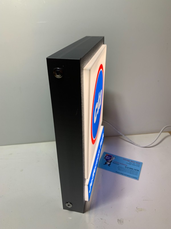 Chicago Transit Authority (CTA) lit miniature sign replicas! Customizable!! gallery