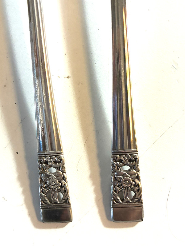 Oneida Community Silverplate Coronation Pattern Vtg 7pc Cocktail Seafood Forks gallery