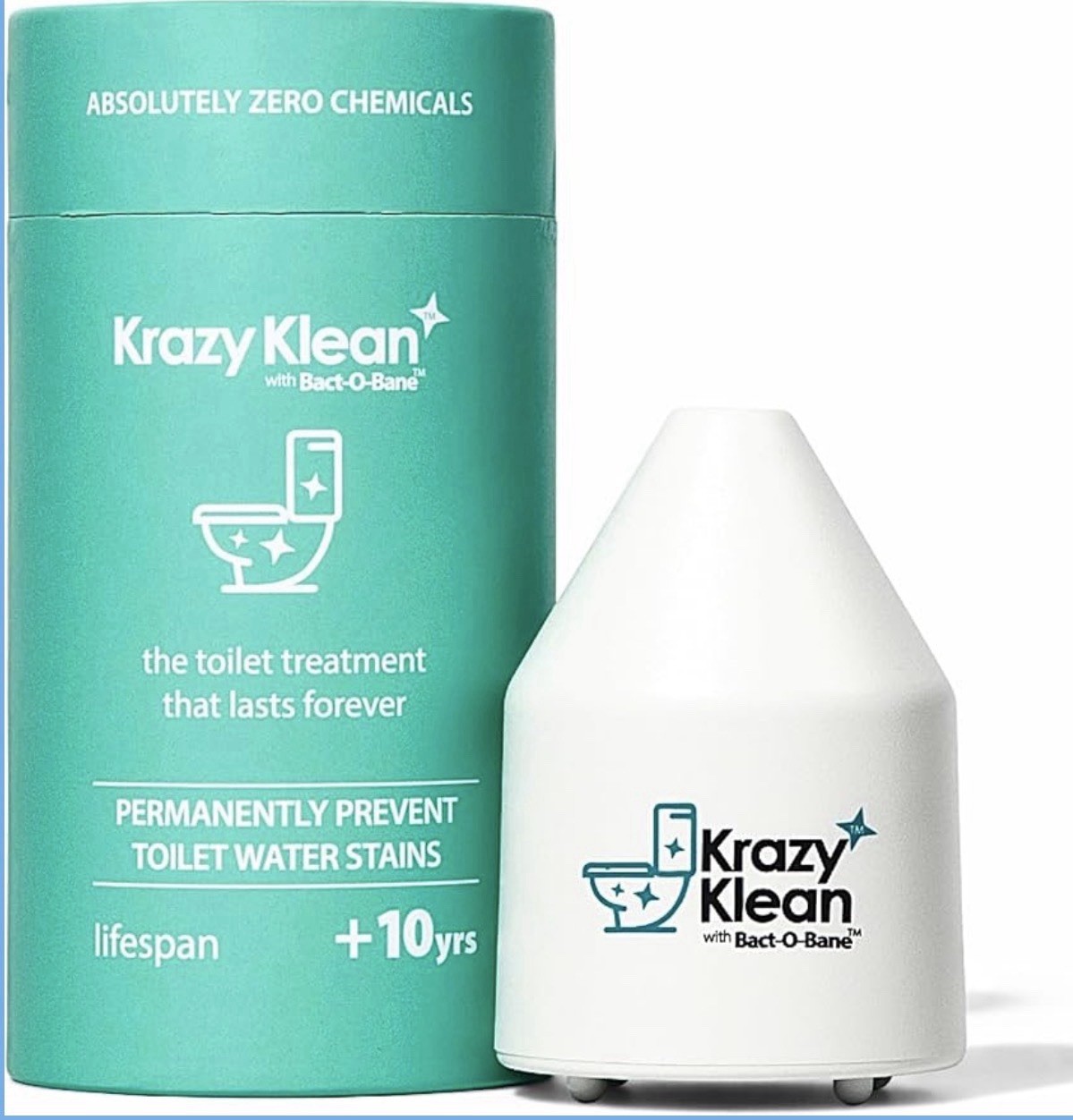 Krazy Klean Automatic Toilet Tank Cleaner Helps Reduce Buildup & Stains 1 count gallery