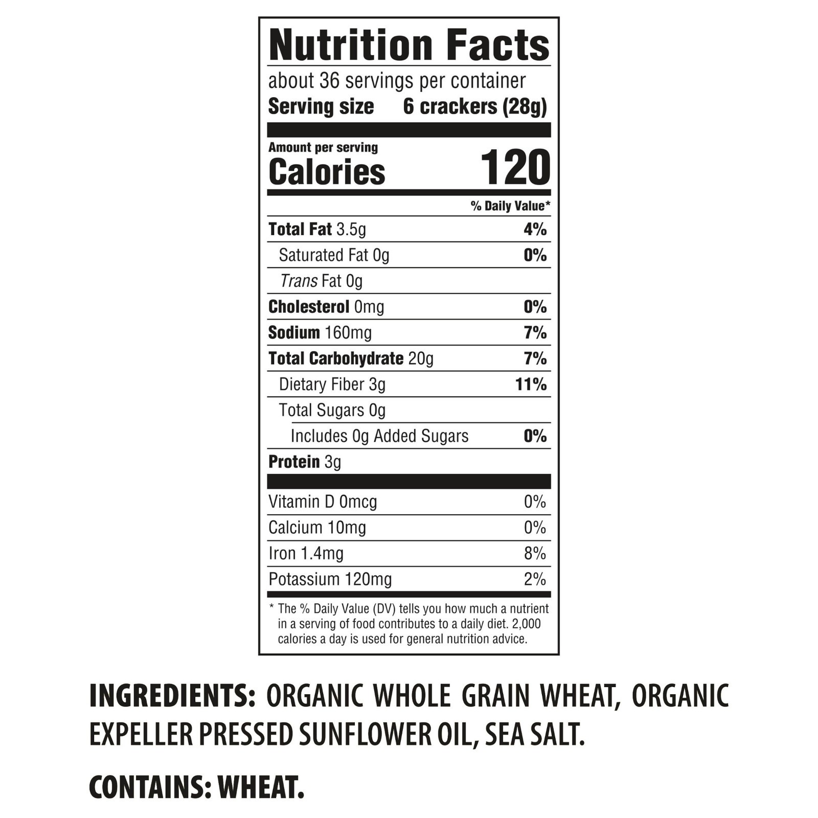 Nabisco Organic Triscuit Crackers, Original, 4-count (9 oz Each), Total 2.25 lbs gallery