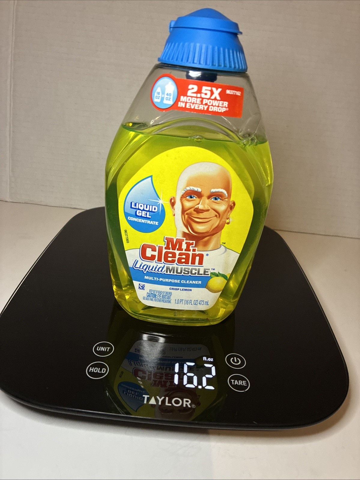 Mr Clean Liquid Muscle Gel Concentrate Multi Purpose Cleaner Crisp Lemon 16 Oz gallery