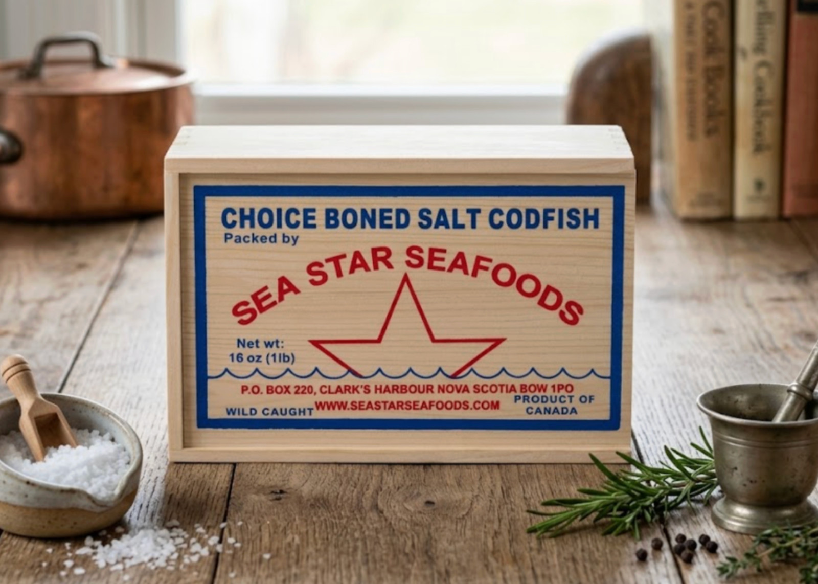Sea Star Seafoods Choice Boned Salt Codfish 16 oz gallery