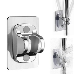 Self-adhesive Handheld Shower Head Holder Adjustable Wall Mount Shower Bracket*