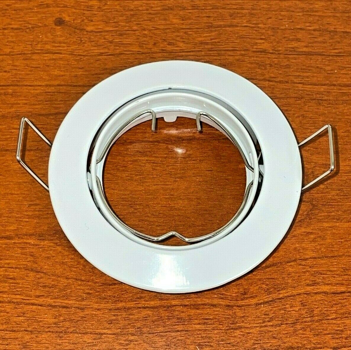 3 Inch MR16 Recessed Light Adjustable Ring Gimbal Trim, White finish (354-900) gallery