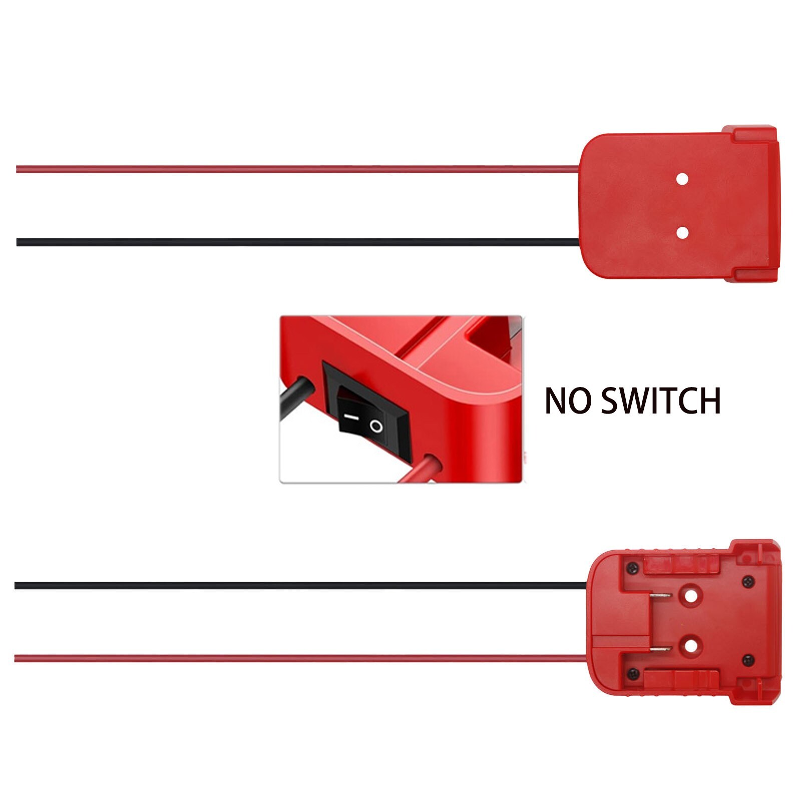 NEW DIY Power Wheels Adapter Connect For Milwaukee M18 18V Battery Dock USA gallery