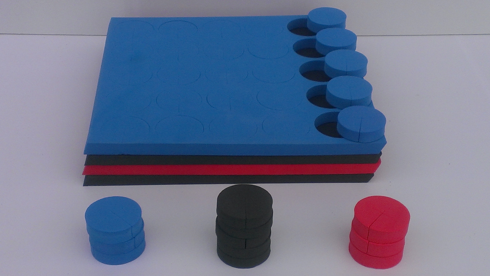 2" Inch Neoprene Inserts Cloning Guard Collar 100 Pack 50 black 25 red 25 blue gallery