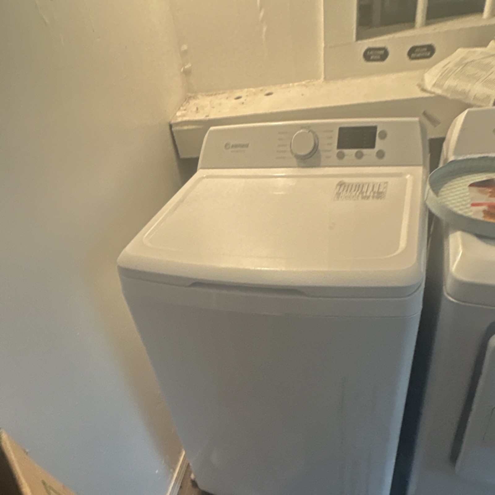 Element Autosensing Top-Loading Washing Machine White Heavy Duty Rinse & Spin gallery