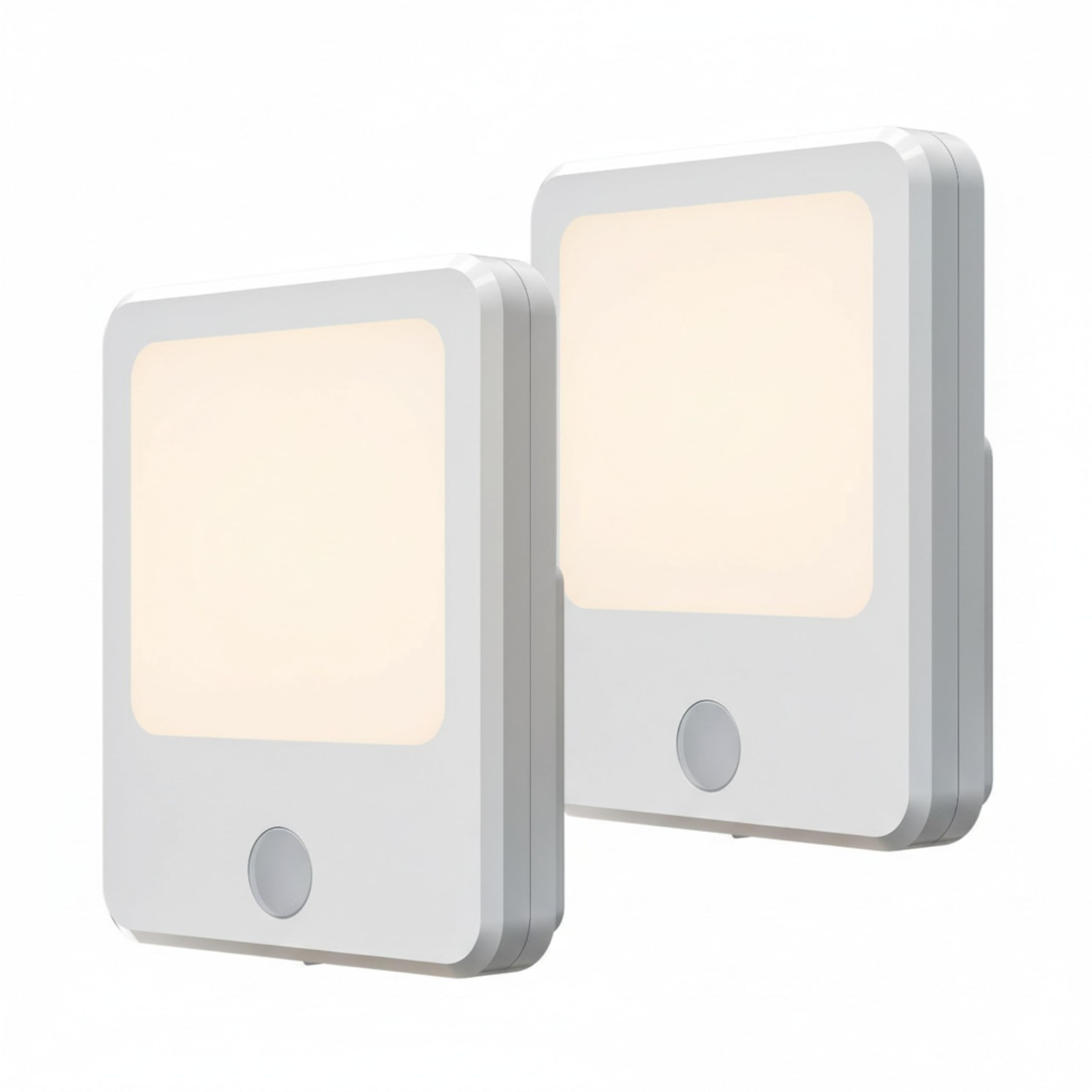 DYMOND Plug in Night Lights with Motion Sensor Dusk to Dawn, Small, White gallery