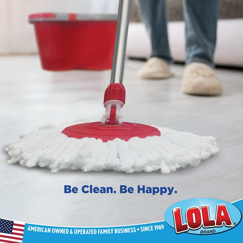 Revolution Microfiber Spin Mop System with 360° Action for All Hard Floors gallery