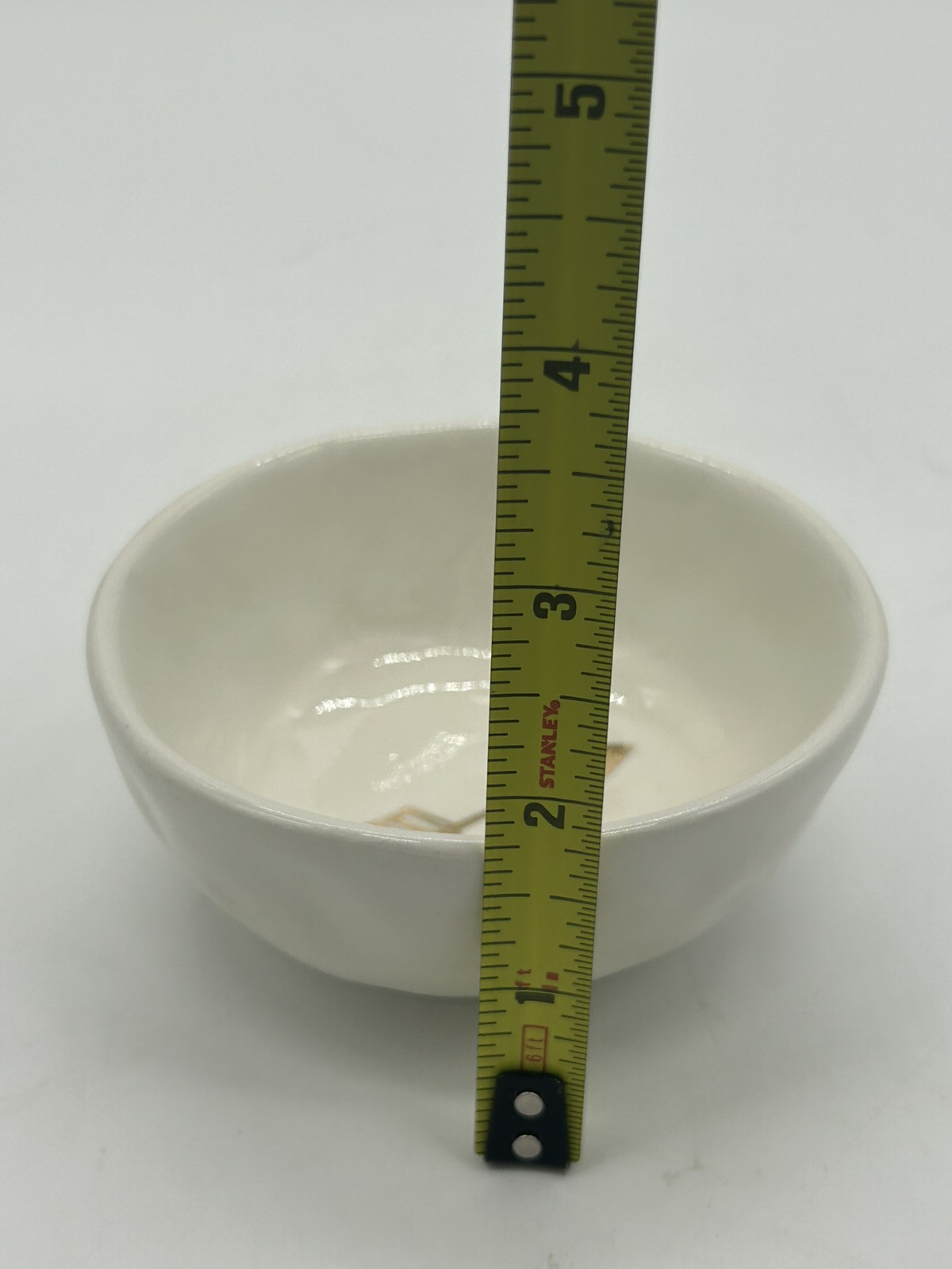 Creative Co-Op Dimpled Mini Bowl w/ Golden Arrow & Heart gallery
