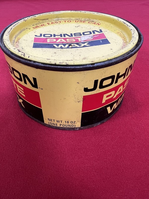 SC Johnson Paste Wax 16 Oz 1 LB Original Formula - Approximately 25% Left In Can gallery