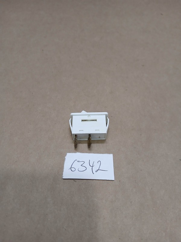 Maytag Dryer Rocket Switch On Off White OEM Genuine Appliance FAST SHIPPIN #6342 gallery