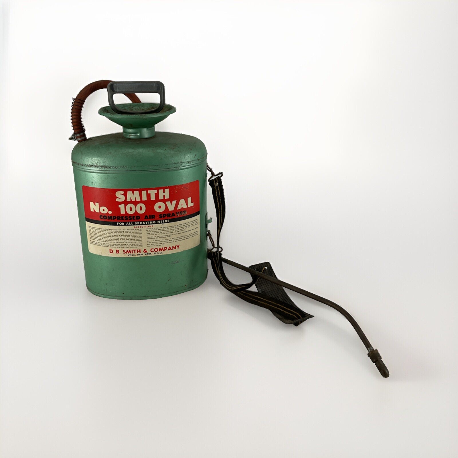 Vintage Smith Compressed Air Manual Pump Sprayer 2-1/2 Gal W/ Hose gallery