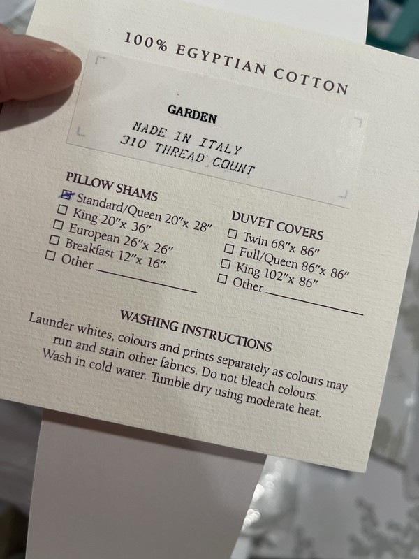 Bellora Italy NWT (3pc) Queen Sheet Set 100% Cotton Sateen Garden 310TC gallery