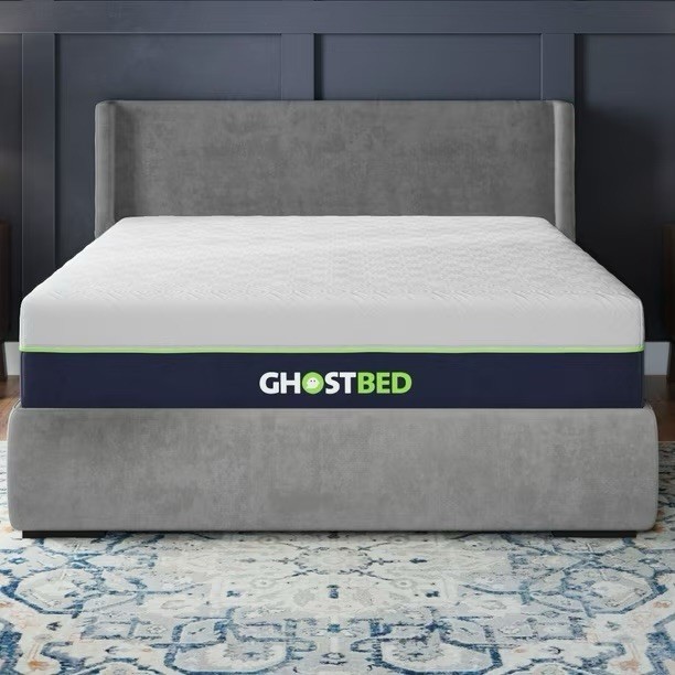 GhostBed 12" Gel Memory Foam Luxury Cooling Mattress Full Size gallery