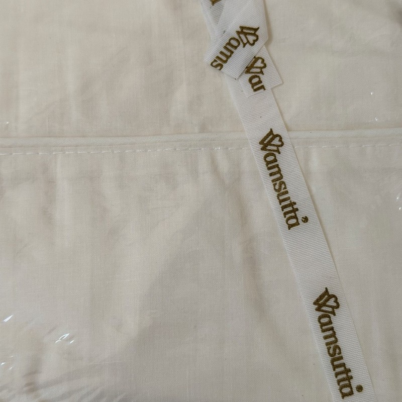 Wamsutta SUPERCALE Easy-care 200 Thread Percale Twin Flat Sheet Cotton Ivory USA gallery