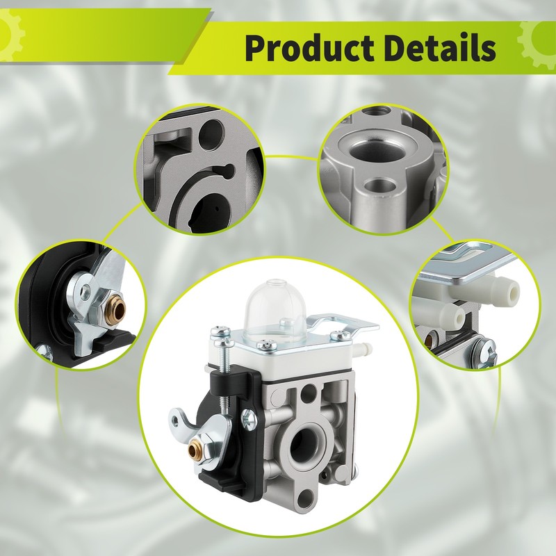 Replacement Carburetor For Echo PB-2520 Leaf Blower A021004700 A021000722 New gallery
