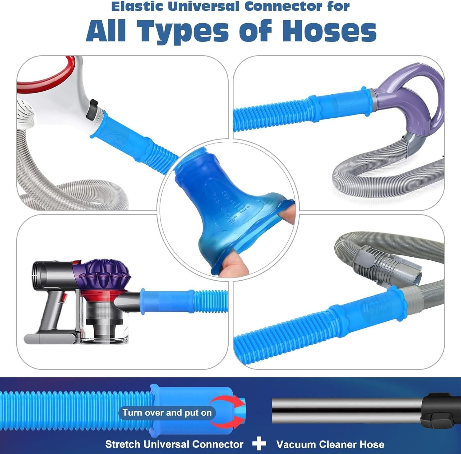 Dryer Vent Cleaner Kit Vacuum Attachment Hose with Lint Remover Cleaning Brush gallery