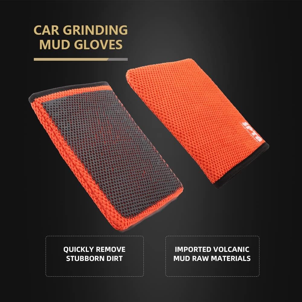 Clay Mitt, 1Pc Fine Grade Clay Bar Wash Mitt, Color: Clay Mitt With Hole Style gallery