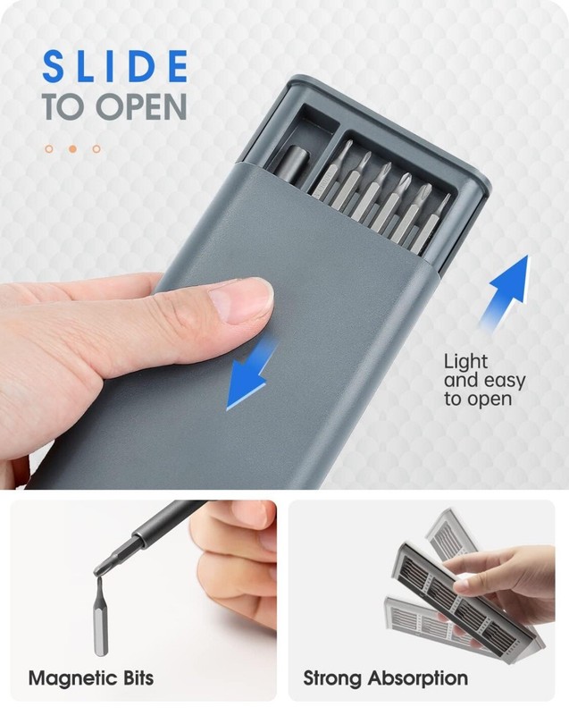 25 in 1 S2 Bits Precision Screwdriver Set Magnetic Screwdriver Repair Tool Kit A gallery