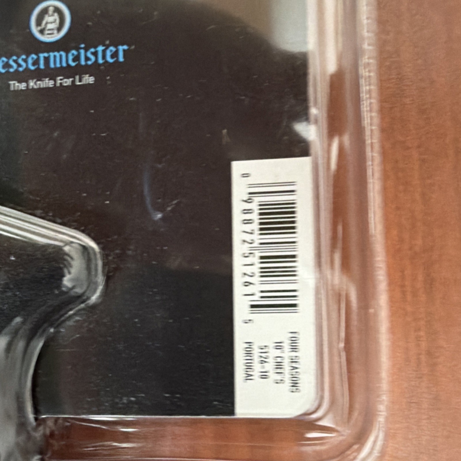 Messermeister Four Seasons Chef's Knife 10" Straight Black Plastic 5126-10 gallery