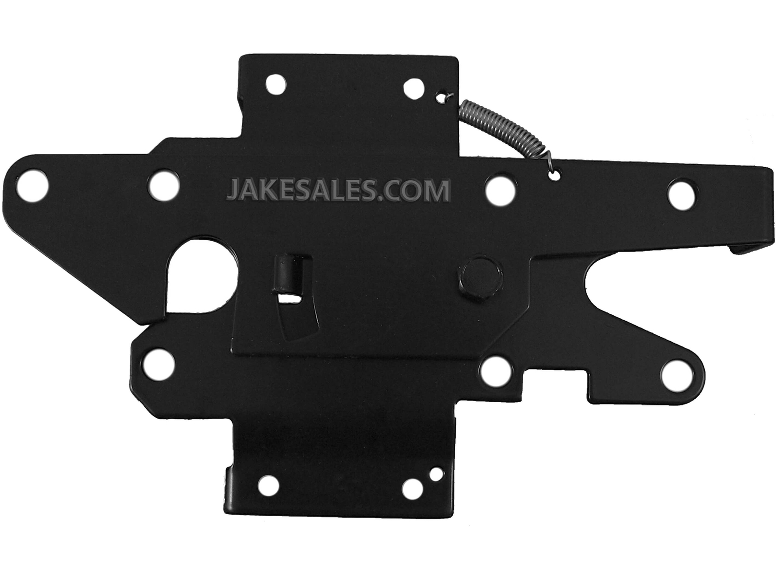 Stainless Steel Gate Latch BLACK for Vinyl, Wood, PVC Fencing gallery