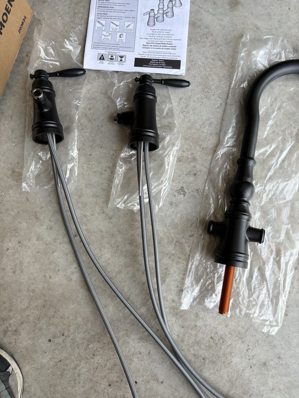 Moen Edwyn One-Handle High Arc Pulldown Kitchen Faucet - Matte Black gallery