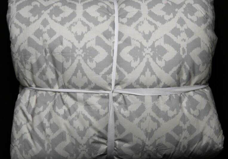 Pottery Barn Laguna Ikat Comforter, Full Queen 92" x 88" Sea Glass Color New gallery