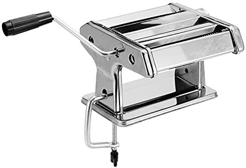 Manual 6" Pro Grade Pasta Sheep Roller,Spaghetti, Fettuccine, Linguine Maker ... gallery