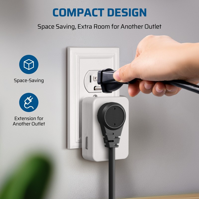 DEWENWILS Remote Control Outlet Wierless On Off Switch Plug for Light Lamp Fan gallery