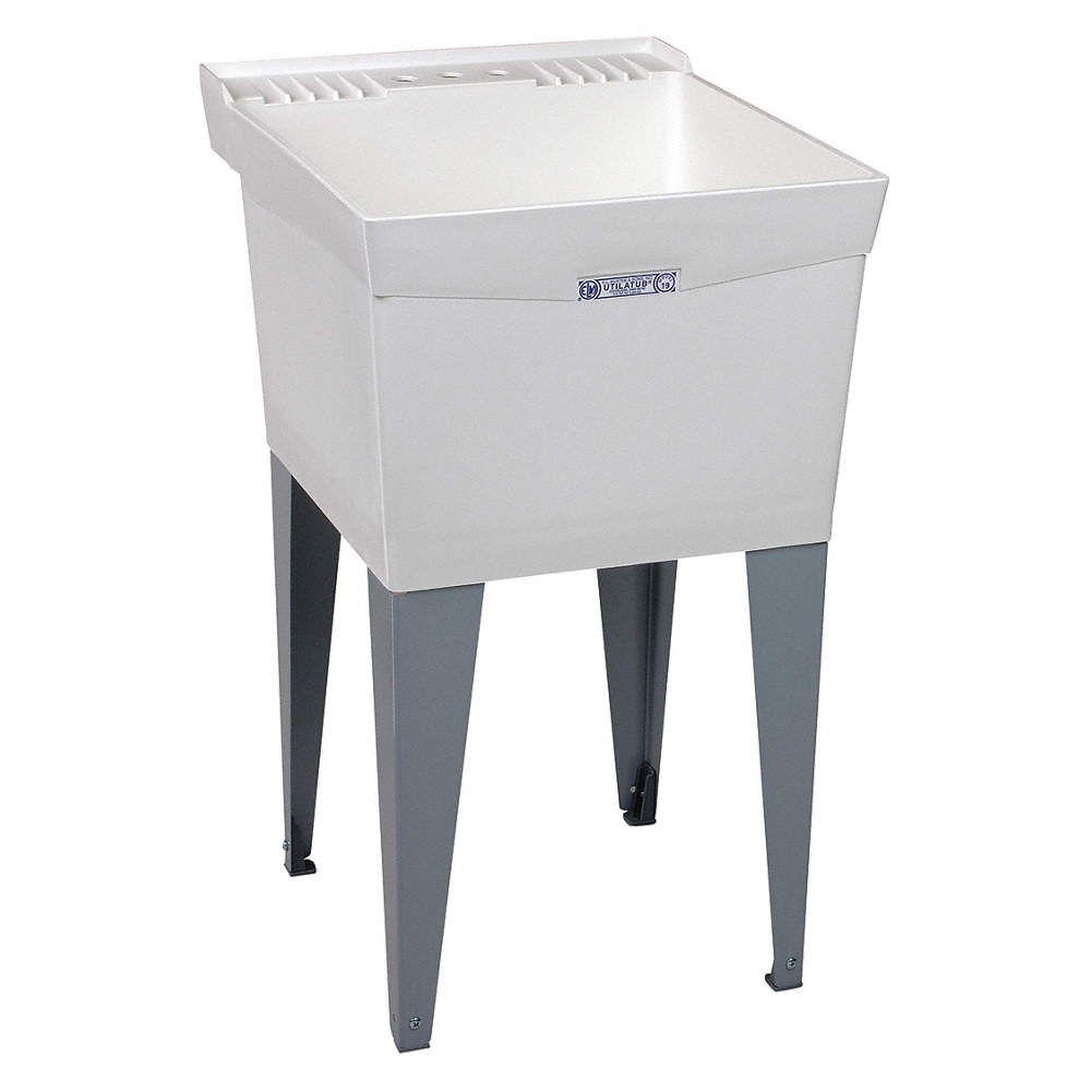 MUSTEE 19F ELMustee,Laundry Tub,Rect,24inx20inx13in 1RLN7 gallery