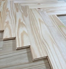 SOLID “NOT-FINISHED” Herringbone Pine Wood Flooring