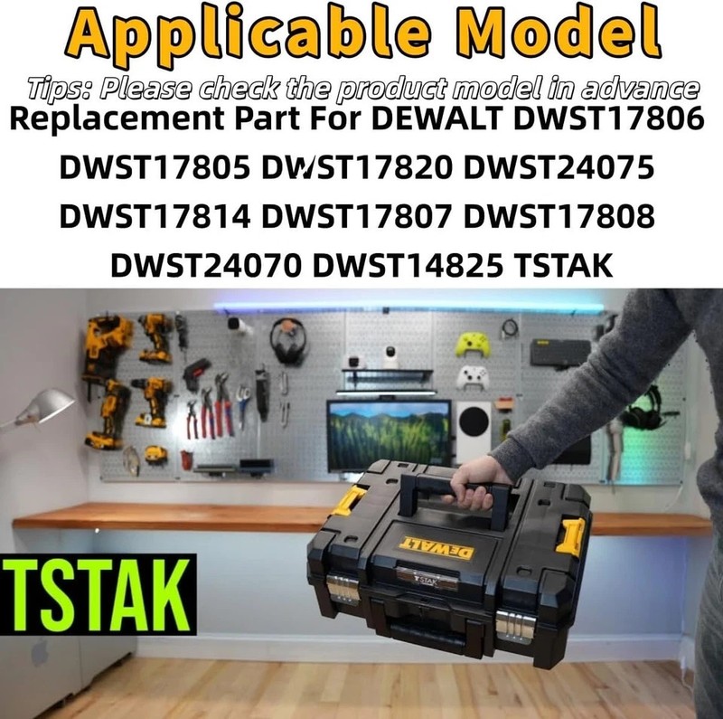 2Pcs Tool Storage Latch Replacement Part NEW for DEWALT DWST17806 DWST17805 DWST gallery