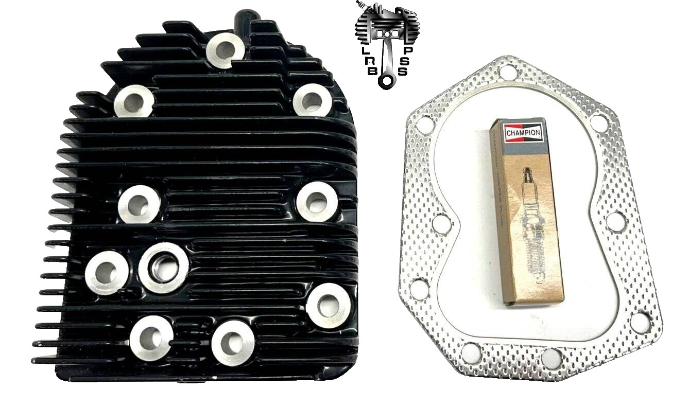 NEW CYLINDER HEAD, HEAD GASKET & PLUG FITS KOHLER K241 K301 K321 M10 M12 M14 gallery