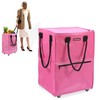WORKPRO Medium Reusable Grocery Bag on 4 Wheel Heavy Duty Rolling Shopping Tote gallery