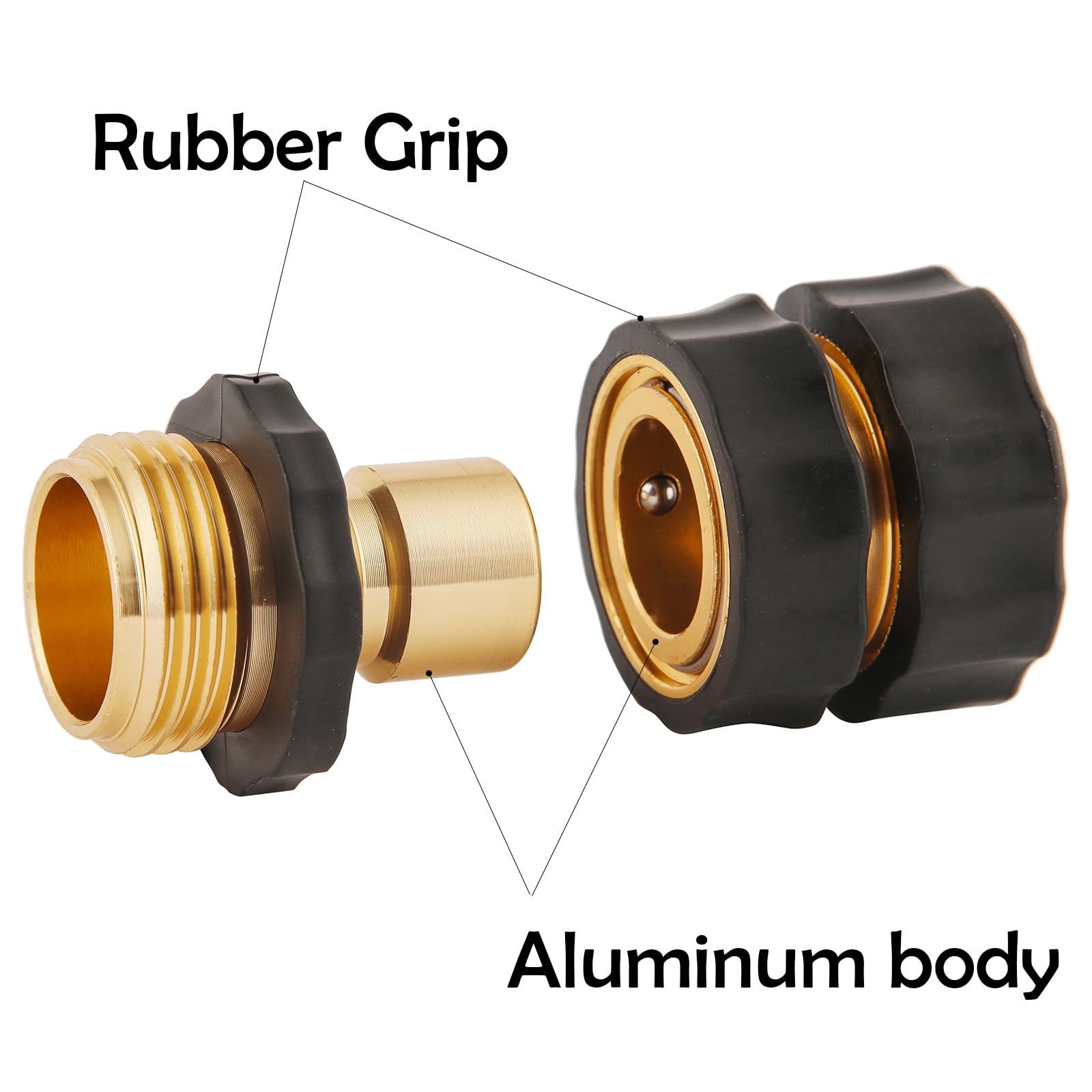 BILAL 6 Set Quick Connect Hose Fittings for Garden Hose Quick Connector with ... gallery
