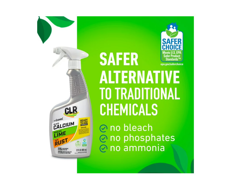 2 PACK CLR Calcium Lime and Rust Remover EPA Safer Choice 22 oz Spray gallery