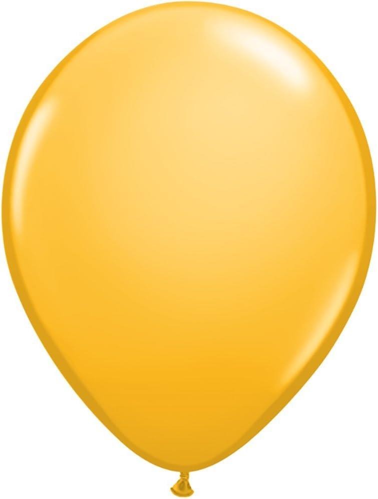 Qualatex 16" Metallic Gold Latex Balloons (5 Pack) gallery