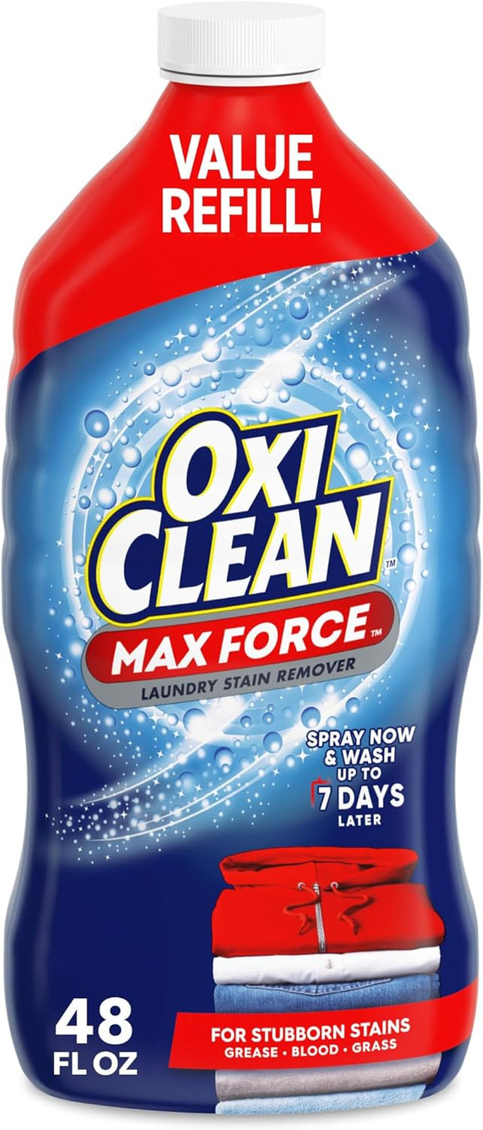 Oxiclean Max Force Laundry Stain Remover Spray Refill, 48 Fl Oz gallery