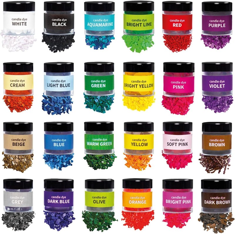 Vibrant Candle Dye Chips Collection gallery