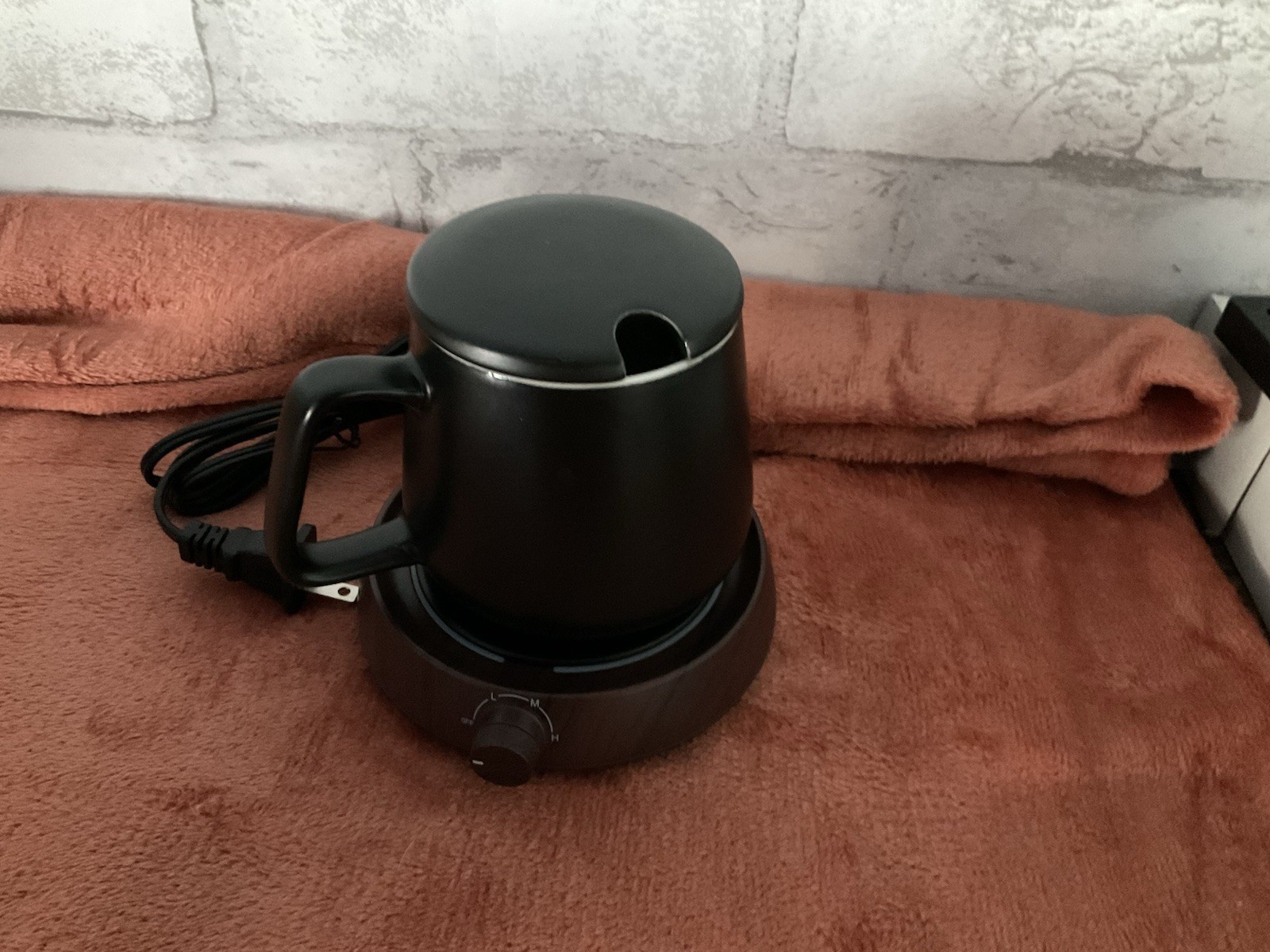 SWEETFULL Mug Warmer for Coffee and Tea Coffee Mug Warmer Set W/Mug and Lid gallery