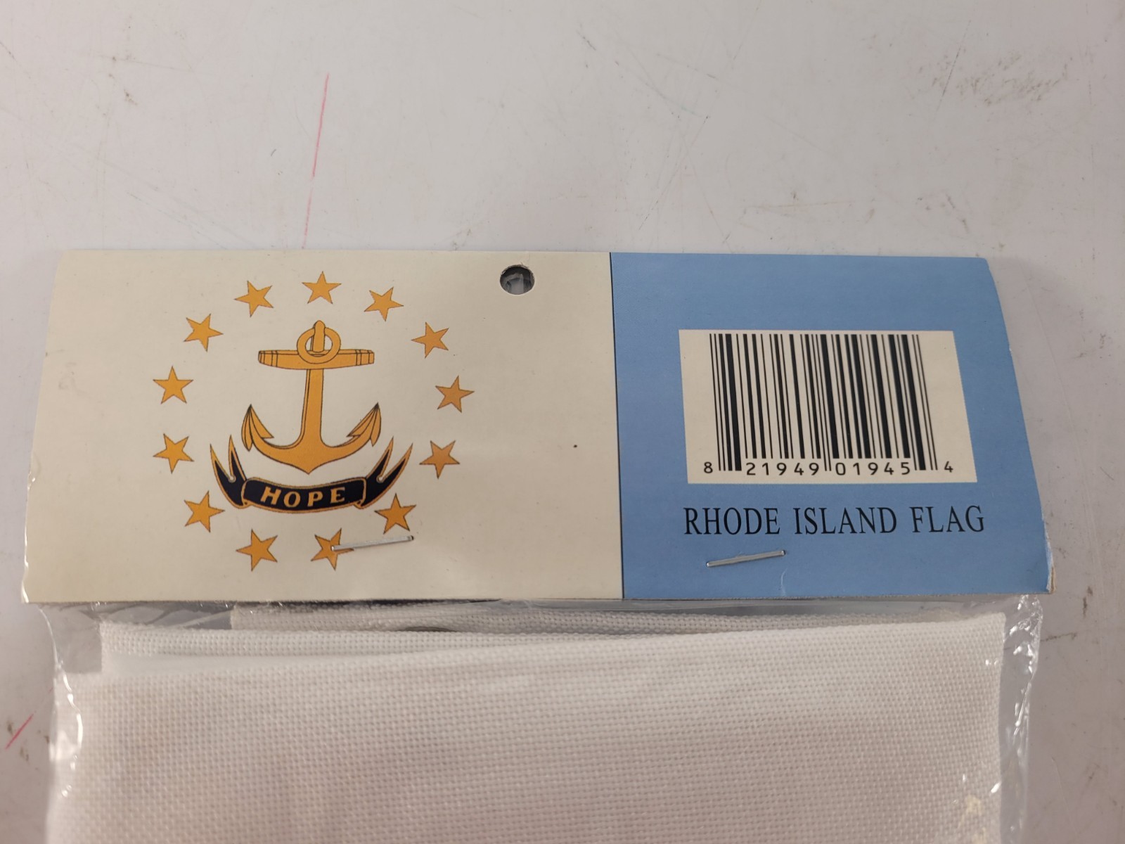 Rhode Island Flag 3x5 FT Printed Super Polyester Canvas Header Brass Grommets gallery