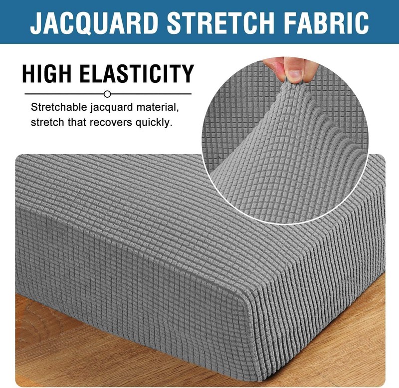 H.VERSAILTEX Super Stretch Individual Seat Cushion Covers Sofa Covers Couch gallery