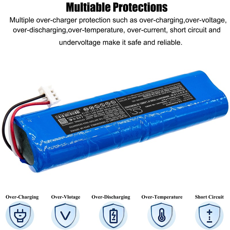 Battery for Ecovacs Deebot Ozmo 901/905/920/930/937,DG36,DG70,S01-LI-148-2600 gallery