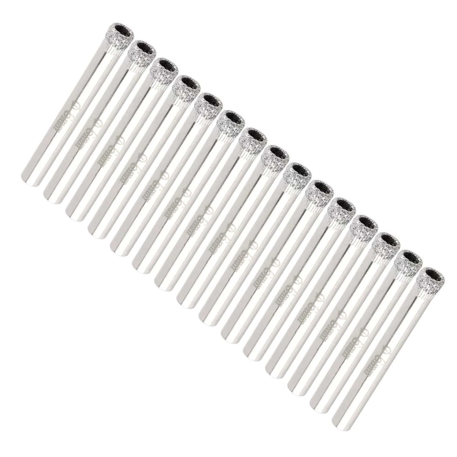15Pcs 6mm 1/4"Shank Diamond Drill Bit Set For Tile Marble Glass Ceramic Drilling gallery